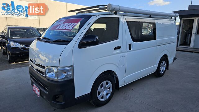 2012 Toyota Hiace KDH201RMY12UPGRADE DIESEL Van Automatic