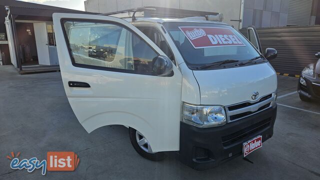 2012 Toyota Hiace KDH201RMY12UPGRADE DIESEL Van Automatic