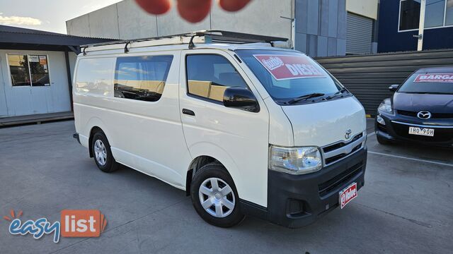 2012 Toyota Hiace KDH201RMY12UPGRADE DIESEL Van Automatic