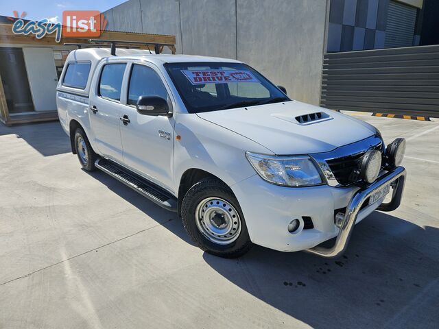 2012 Toyota Hilux GGN15R MY12 SR Ute Manual