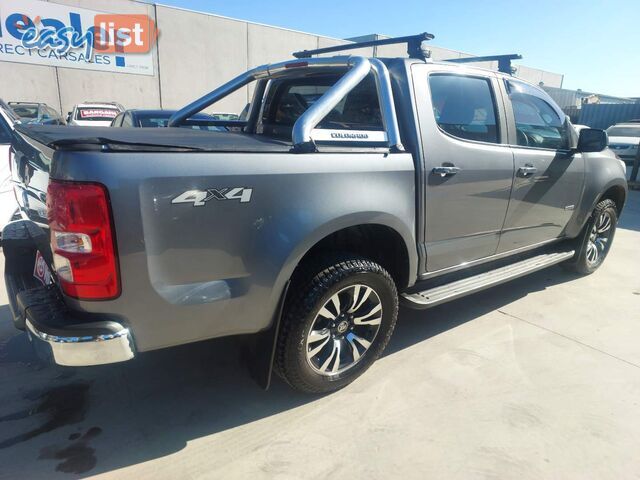 2017 Holden Colorado RGMY18 LTZ Ute Automatic