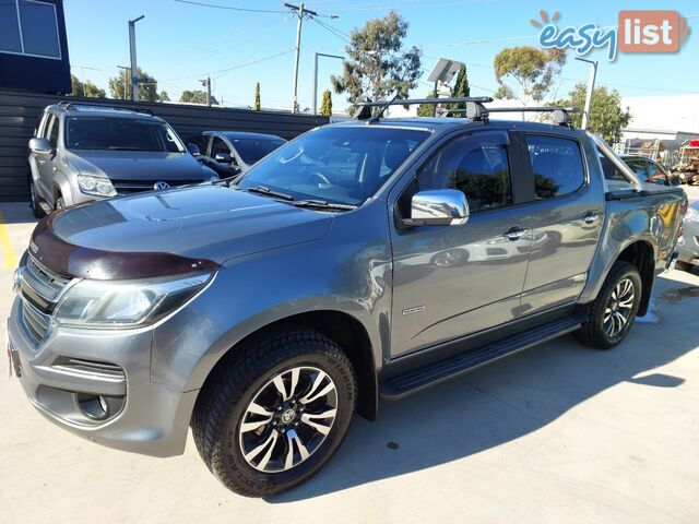 2017 Holden Colorado RGMY18 LTZ Ute Automatic