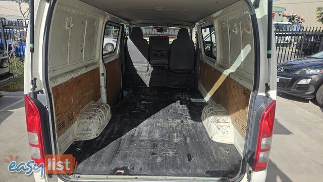 2007 Toyota Hiace TRH201R LWB Van Manual