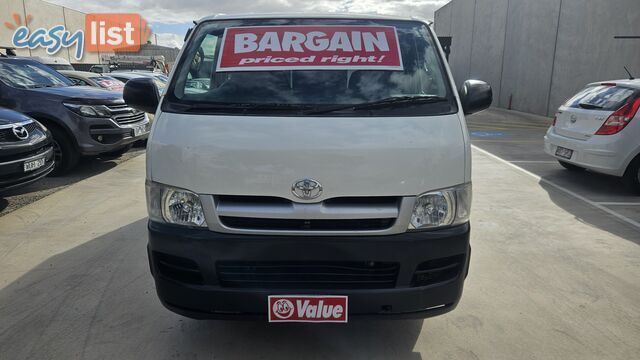 2007 Toyota Hiace TRH201R LWB Van Manual
