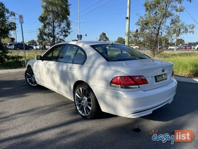 2008  BMW 7 SERIES 740LI SPORT E66 MY07 SEDAN