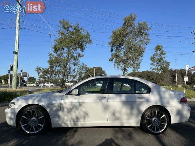 2008  BMW 7 SERIES 740LI SPORT E66 MY07 SEDAN