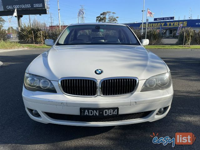2008  BMW 7 SERIES 740LI SPORT E66 MY07 SEDAN