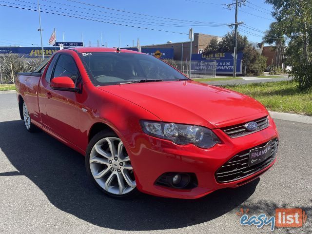 2012  FORD FALCON UTE XR6 ECOLPI FG MKII UTILITY