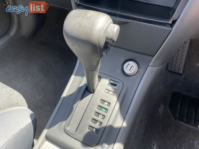 2004  TOYOTA COROLLA ASCENT ZZE122R 5Y SEDAN
