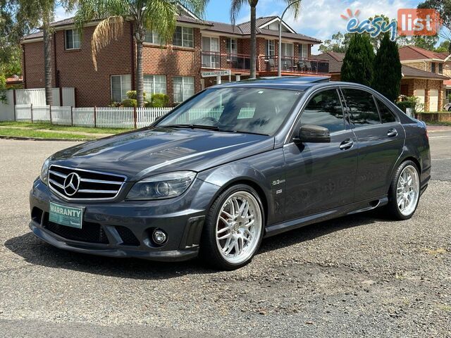 2008 MERCEDES-BENZ C63 AMG W204 4D SEDAN