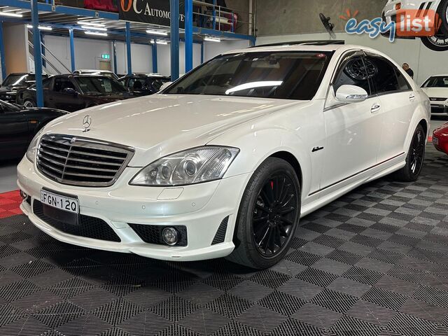 2008 MERCEDES-BENZ S63 AMG 221 07 UPGRADE 4D SEDAN