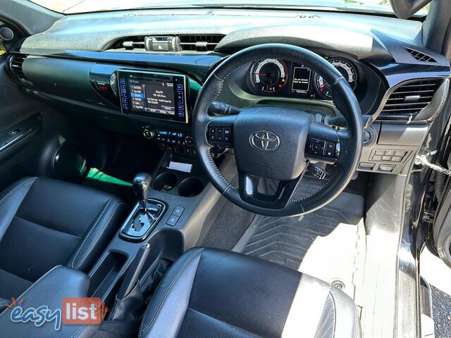 2018 TOYOTA HILUX RUGGED X (4x4) GUN126R DUAL CAB UTILITY