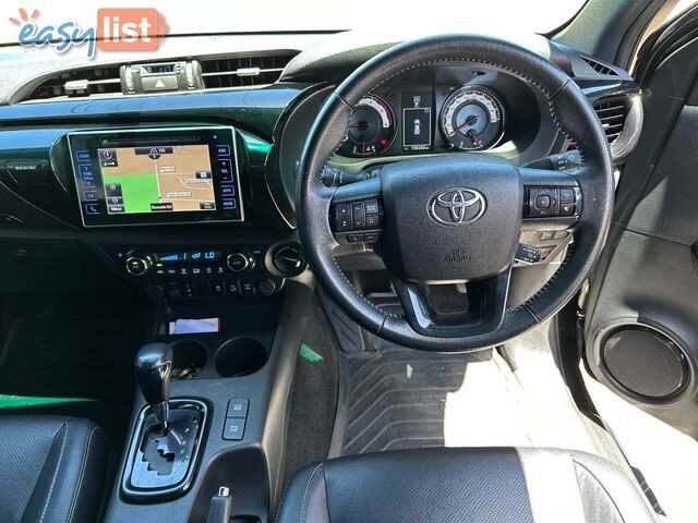2018 TOYOTA HILUX RUGGED X (4x4) GUN126R DUAL CAB UTILITY