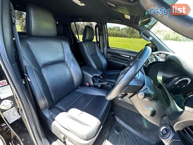 2018 TOYOTA HILUX RUGGED X (4x4) GUN126R DUAL CAB UTILITY