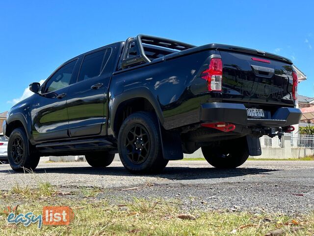 2018 TOYOTA HILUX RUGGED X (4x4) GUN126R DUAL CAB UTILITY