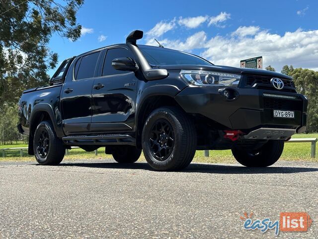 2018 TOYOTA HILUX RUGGED X (4x4) GUN126R DUAL CAB UTILITY