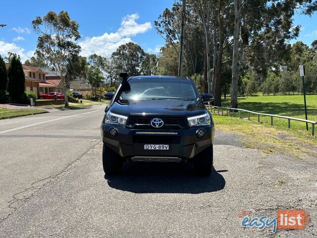 2018 TOYOTA HILUX RUGGED X (4x4) GUN126R DUAL CAB UTILITY