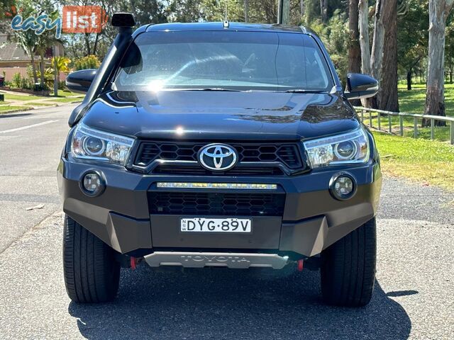 2018 TOYOTA HILUX RUGGED X (4x4) GUN126R DUAL CAB UTILITY