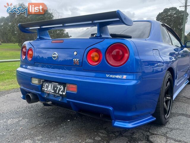 2001 NISSAN SKYLINE GT-R V-Spec II BNR34 Coupe