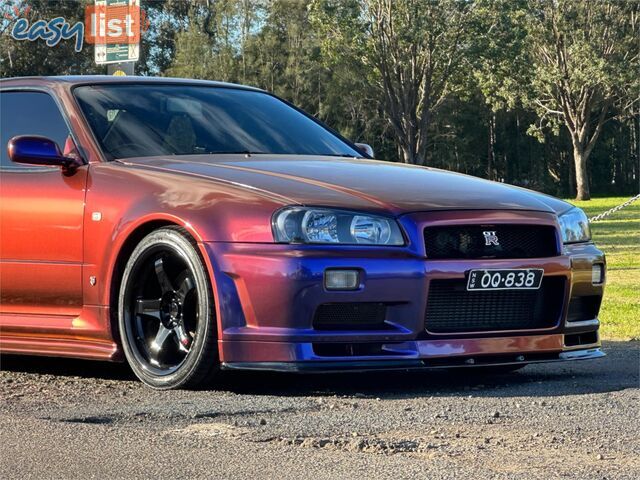 2000 NISSAN SKYLINE GT-R V-Spec II R34 Coupe