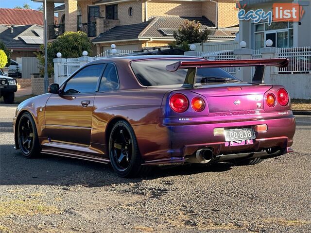 2000 NISSAN SKYLINE GT-R V-Spec II R34 Coupe
