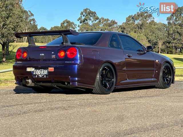 2000 NISSAN SKYLINE GT-R V-Spec II R34 Coupe