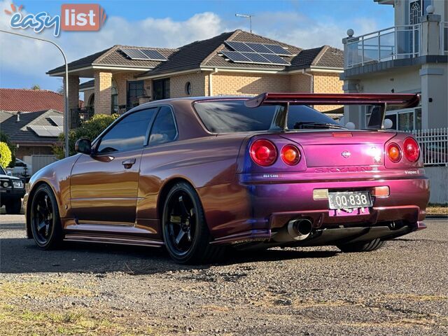 2000 NISSAN SKYLINE GT-R V-Spec II R34 Coupe