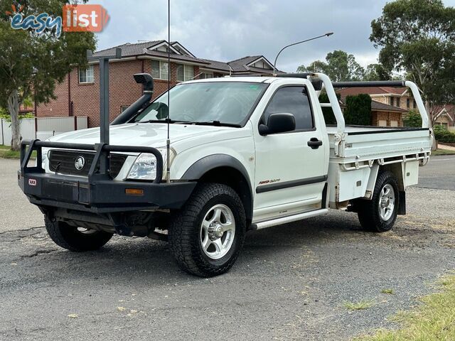 2006 HOLDEN RODEO LX (4x4) RA MY06 UPGRADE C/CHAS