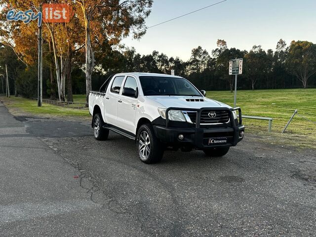 2014 TOYOTA HILUX SR (4x4) KUN26R MY14 DUAL CAB P/UP