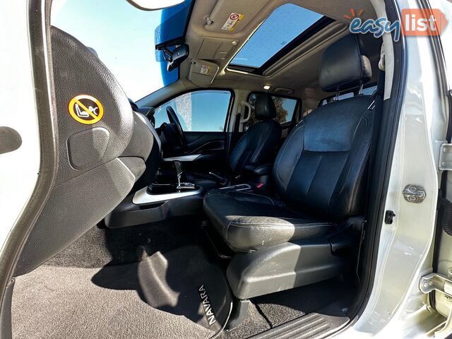 2016 NISSAN NAVARA ST-X (4x4) NP300 D23 DUAL CAB UTILITY