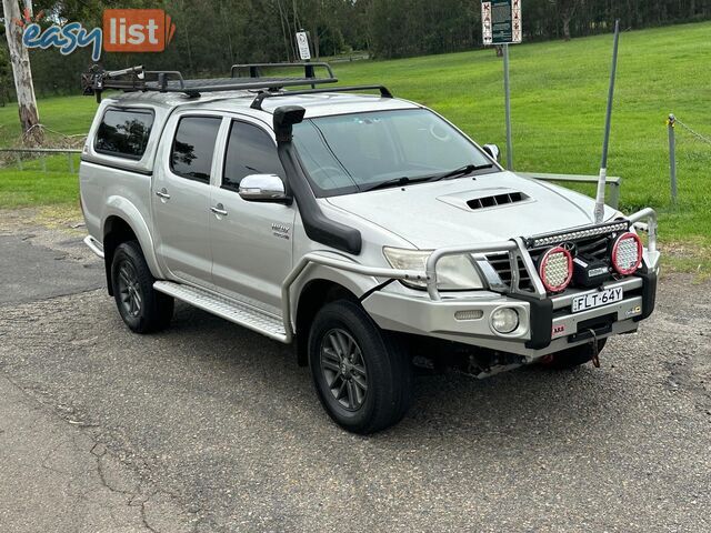 2012 TOYOTA HILUX SR5 (4x4) KUN26R MY12 DUAL CAB P/UP