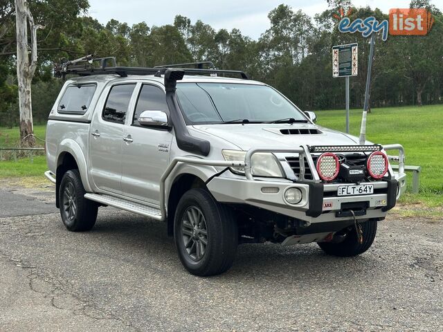2012 TOYOTA HILUX SR5 (4x4) KUN26R MY12 DUAL CAB P/UP