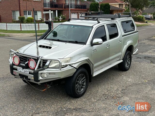 2012 TOYOTA HILUX SR5 (4x4) KUN26R MY12 DUAL CAB P/UP