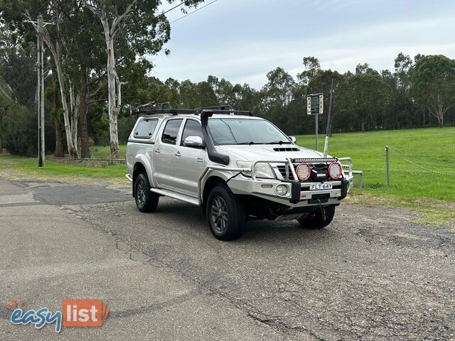 2012 TOYOTA HILUX SR5 (4x4) KUN26R MY12 DUAL CAB P/UP