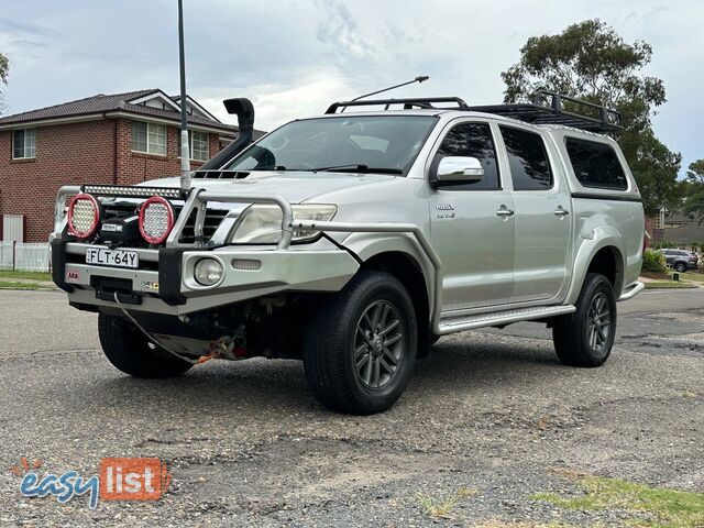 2012 TOYOTA HILUX SR5 (4x4) KUN26R MY12 DUAL CAB P/UP