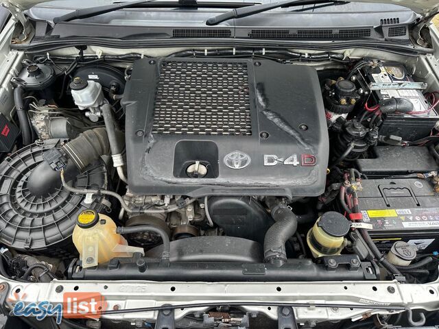 2012 TOYOTA HILUX SR5 (4x4) KUN26R MY12 DUAL CAB P/UP