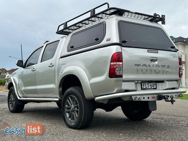 2012 TOYOTA HILUX SR5 (4x4) KUN26R MY12 DUAL CAB P/UP