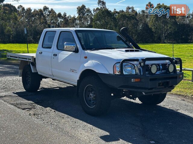 2012 NISSAN NAVARA ST-R (4x4) D22 SERIES 5 DUAL CAB P/UP