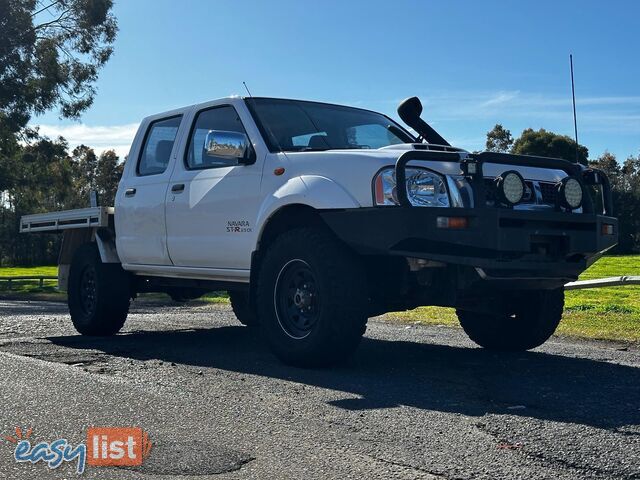 2012 NISSAN NAVARA ST-R (4x4) D22 SERIES 5 DUAL CAB P/UP