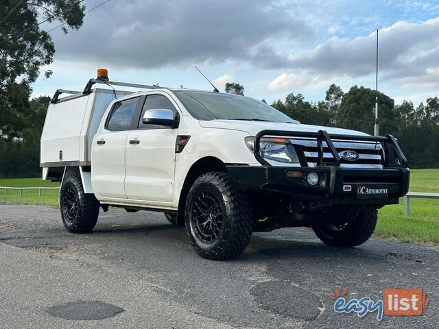 2014 FORD RANGER XLS 3.2 (4x4) PX DUAL CAB UTILITY