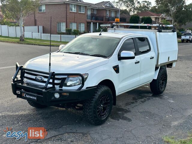 2014 FORD RANGER XLS 3.2 (4x4) PX DUAL CAB UTILITY