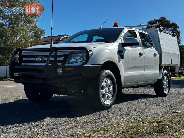 2014 FORD RANGER XLS 3.2 (4x4) PX DUAL CAB UTILITY