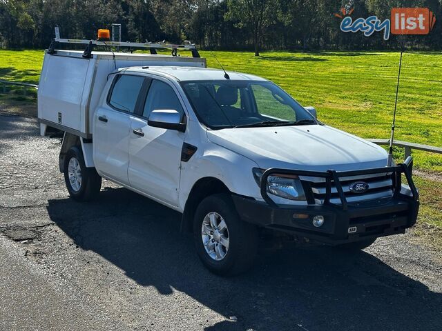 2014 FORD RANGER XLS 3.2 (4x4) PX DUAL CAB UTILITY