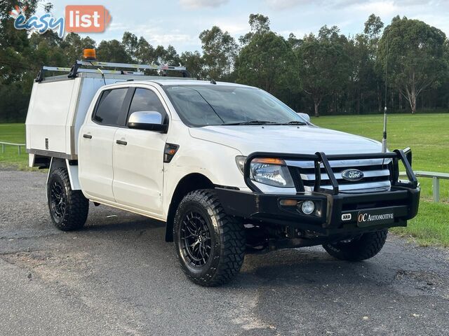 2014 FORD RANGER XLS 3.2 (4x4) PX DUAL CAB UTILITY