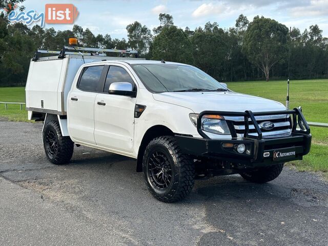 2014 FORD RANGER XLS 3.2 (4x4) PX DUAL CAB UTILITY