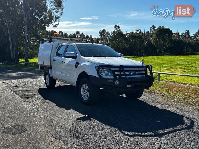 2014 FORD RANGER XLS 3.2 (4x4) PX DUAL CAB UTILITY