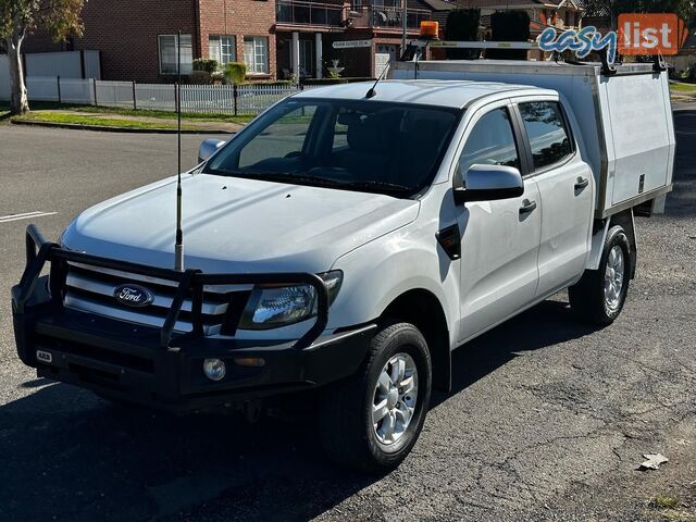 2014 FORD RANGER XLS 3.2 (4x4) PX DUAL CAB UTILITY