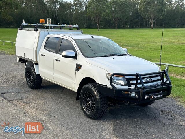 2014 FORD RANGER XLS 3.2 (4x4) PX DUAL CAB UTILITY
