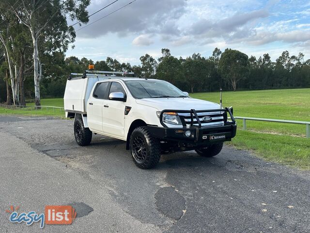 2014 FORD RANGER XLS 3.2 (4x4) PX DUAL CAB UTILITY