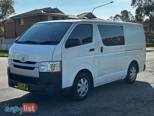 2014 TOYOTA HIACE LWB KDH201R MY14 4D VAN